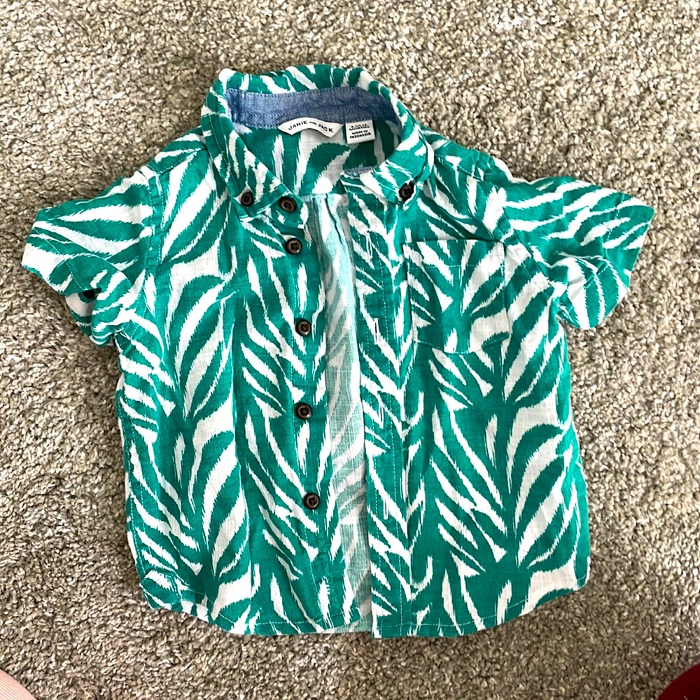 Janie and Jack Hawaiian shirt